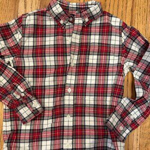 Janie and Jack Plaid Flannel Shirt. Boys/Kids